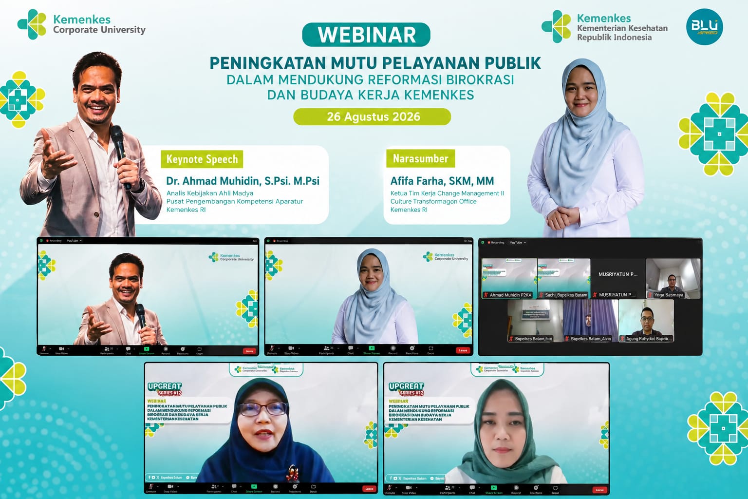 Peningkatan Mutu Pelayanan Publik dalam Mendukung Reformasi Birokrasi dan Budaya Kerja Kemenkes